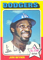 1975 Topps Baseball Cards      570     Jim Wynn